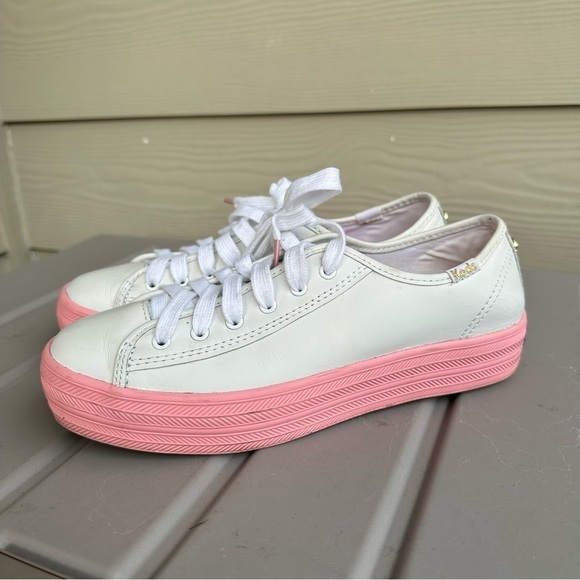 Keds x Kate Spade New York Triple Kick Colorblock Platform Sneakers Size 6 Women - Picture 3 of 10